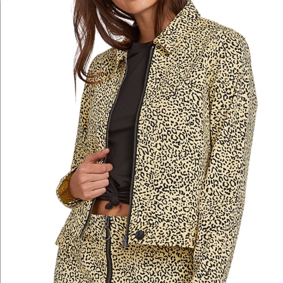 Volcom Jackets & Blazers - Volcom Frochickie Jacket Yellow